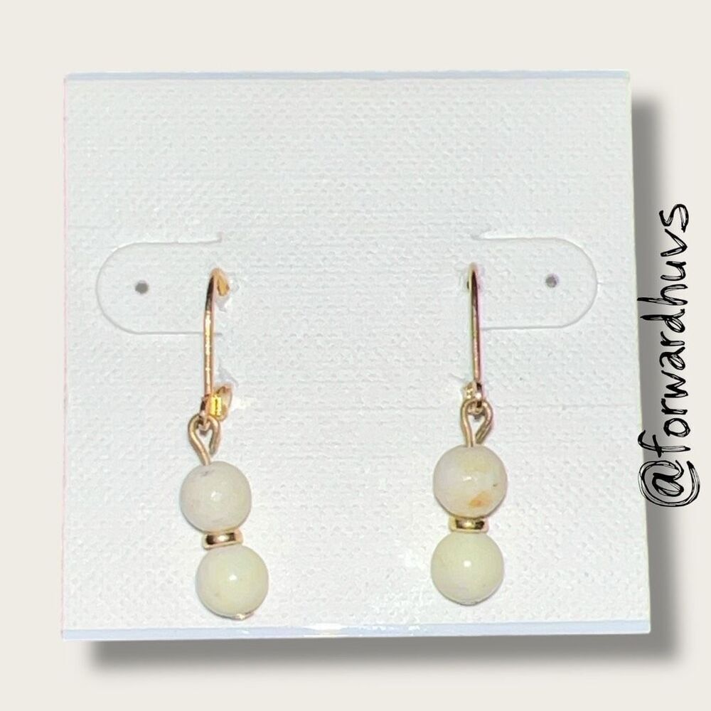 Bundle Sale 3 for $15 | Starry Night Earrings with Gold Tone Latch Back – 1.25”